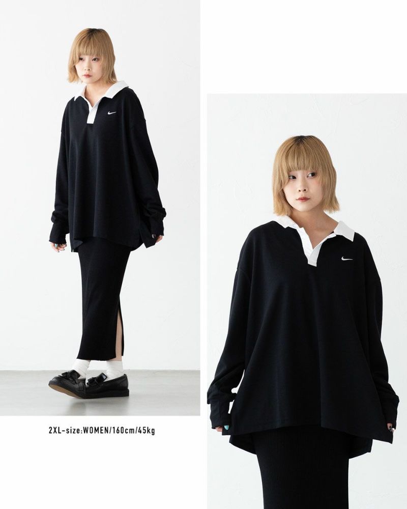 大人気 NIKE オーバーサイズド ロングスリーブ トップ バック◎ 大人気 NIKE オーバーサイズド ロングスリーブ トップ バック