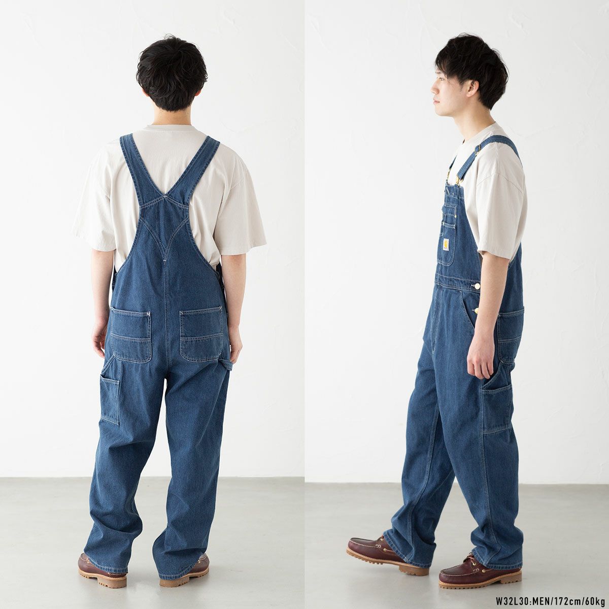 カーハート ルーズフィット デニム ビブ オーバーオール Carhartt