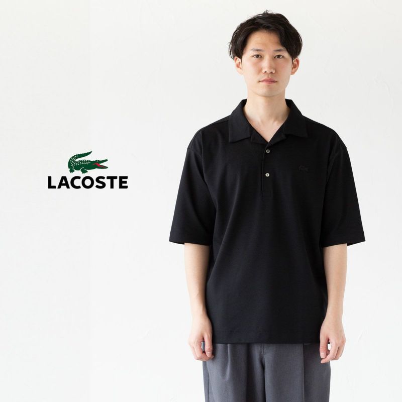 ラコステ 鹿の子地 ポロシャツ DH004J-99 LACOSTE メンズ 半袖