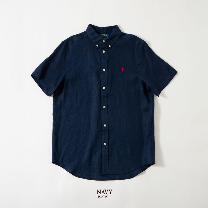 ポロ ラルフローレン 半袖 リネン シャツ POLO RALPH LAUREN
