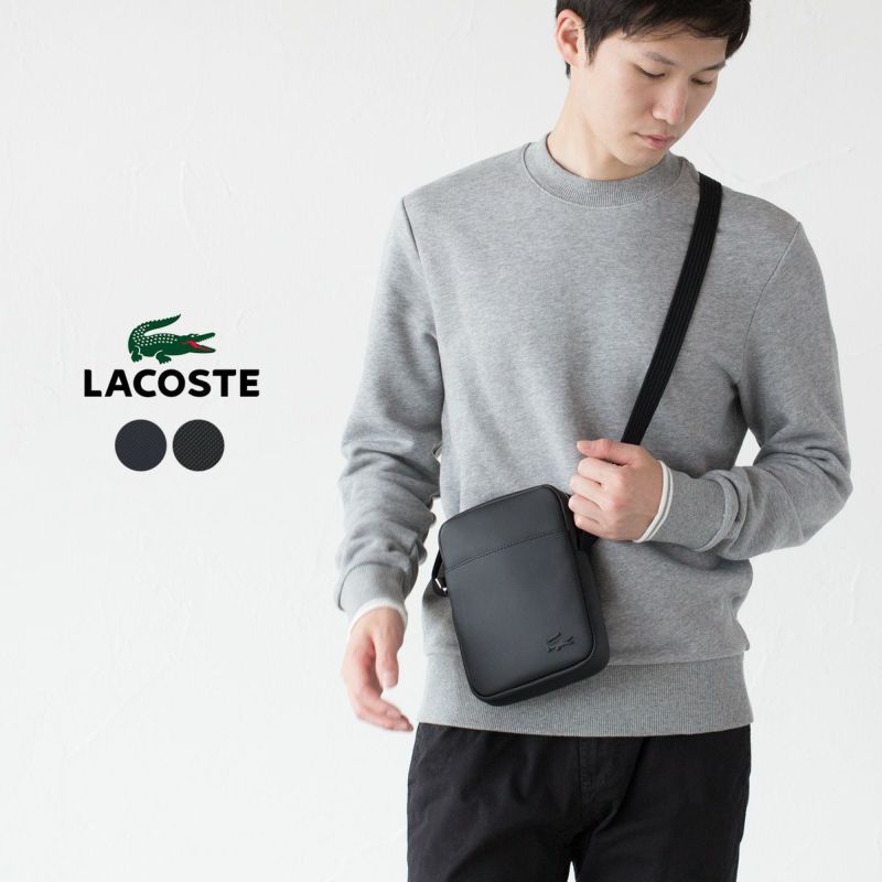 LACOSTE ラコステ ショルダーバッグ バーティカルカメラバッグ ラコステ ショルダーバッグ LACOSTE メンズ クラシック