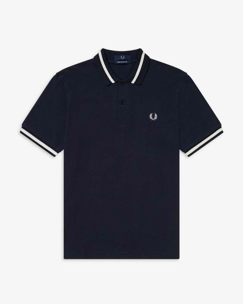 美品 FRED PERRY フレッドペリー ポロシャツ M2 英国製 FRED PERRY (フレッドペリー) M2 シングル ティップド フレッド