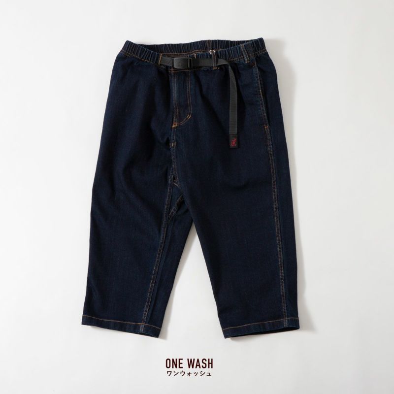 グラミチ Gramicci デニム ミドルカット パンツ ストレッチ 7分丈 クロップドパンツ メンズMサイズ GMP4-SJP07 GRAMICCI グラミチ デニム ミドルカット パンツ Gramicci