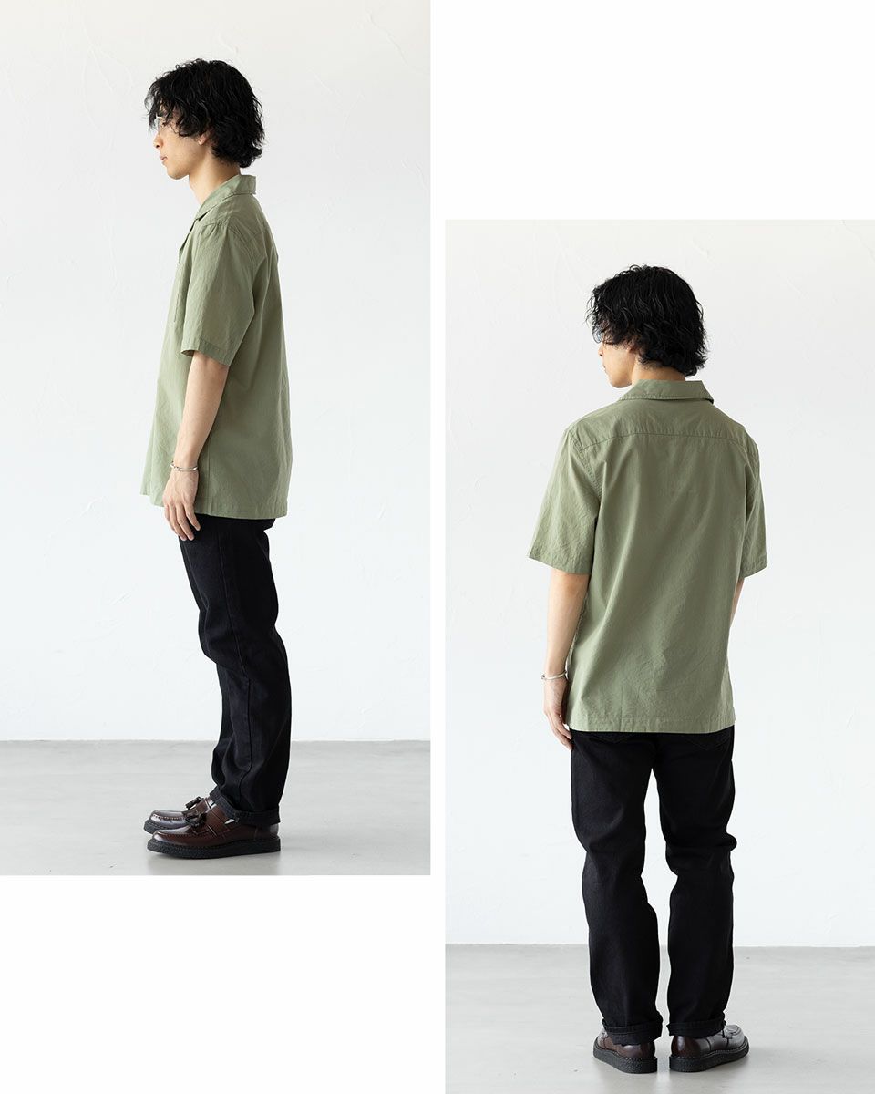 フレッドペリー FRED PERRY ライトウェイト テクスチャー リビアカラー