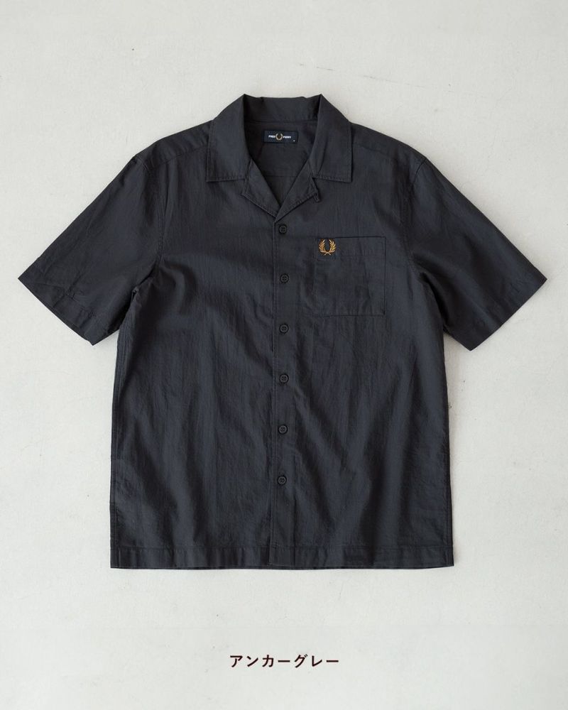 人気　FRED PERRY　フレッドペリー　オープンカラーシャツ　開襟　L 楽天市場】フレッドペリー オープンカラー、の通販