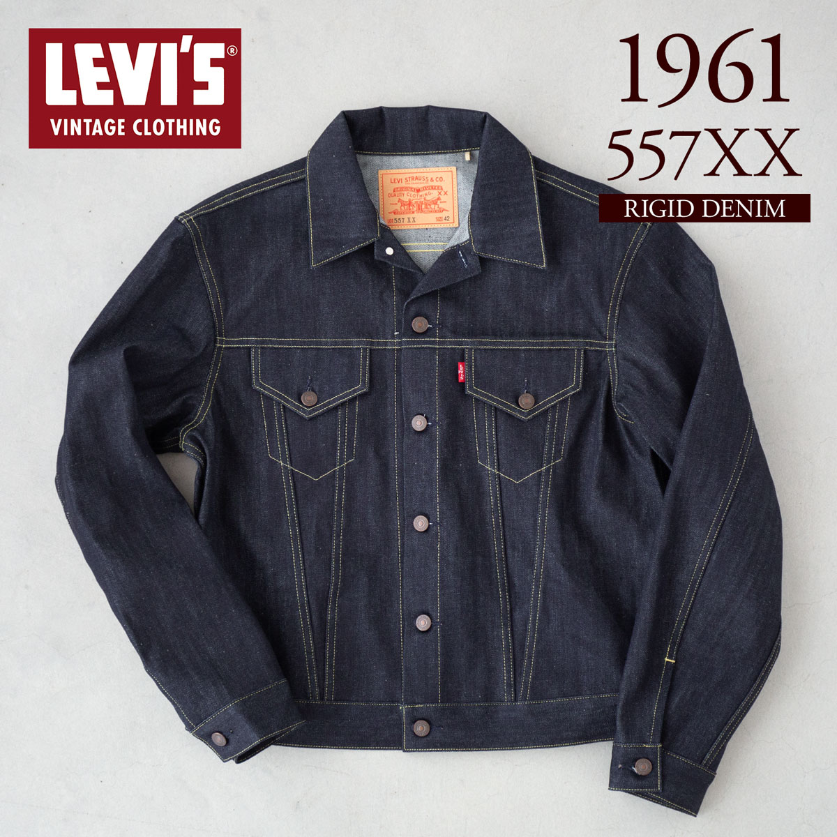 リーバイスビンテージクロージング LVC 1961 TYPEIII トラッカー