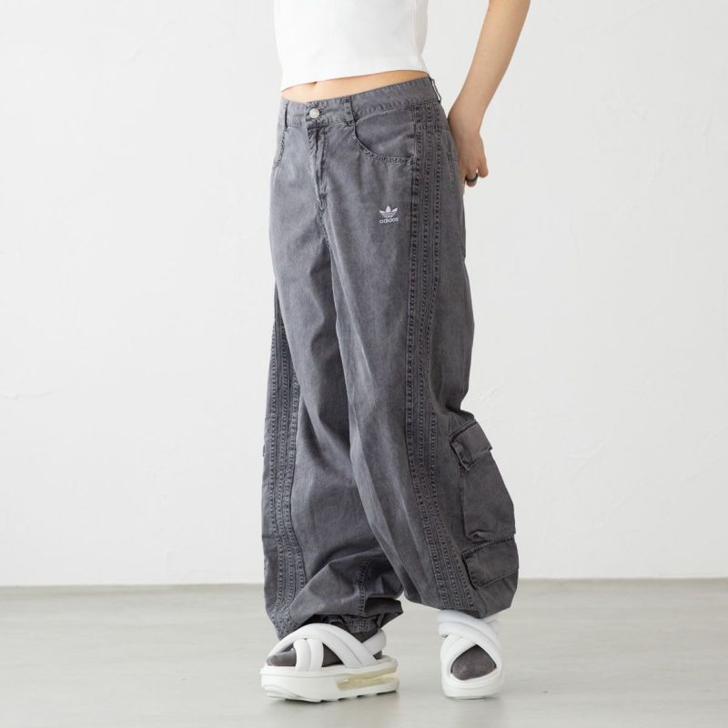 レディース Adilenium シーズン2 カーゴパンツ オリーブ