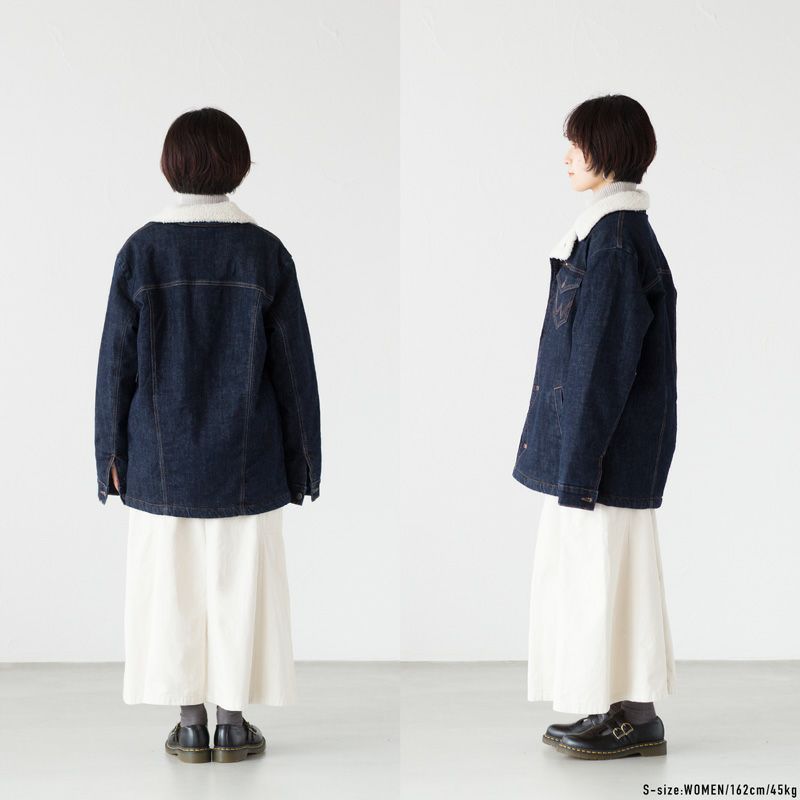 ラングラー デニム ランチコート ラスティックネイビー WRANGLER