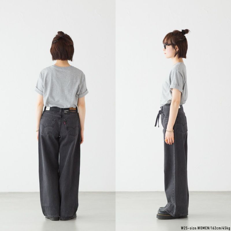 リーバイス ジーンズ LEVI'S XL STRAIGHT ブラック INFLUENTIAL