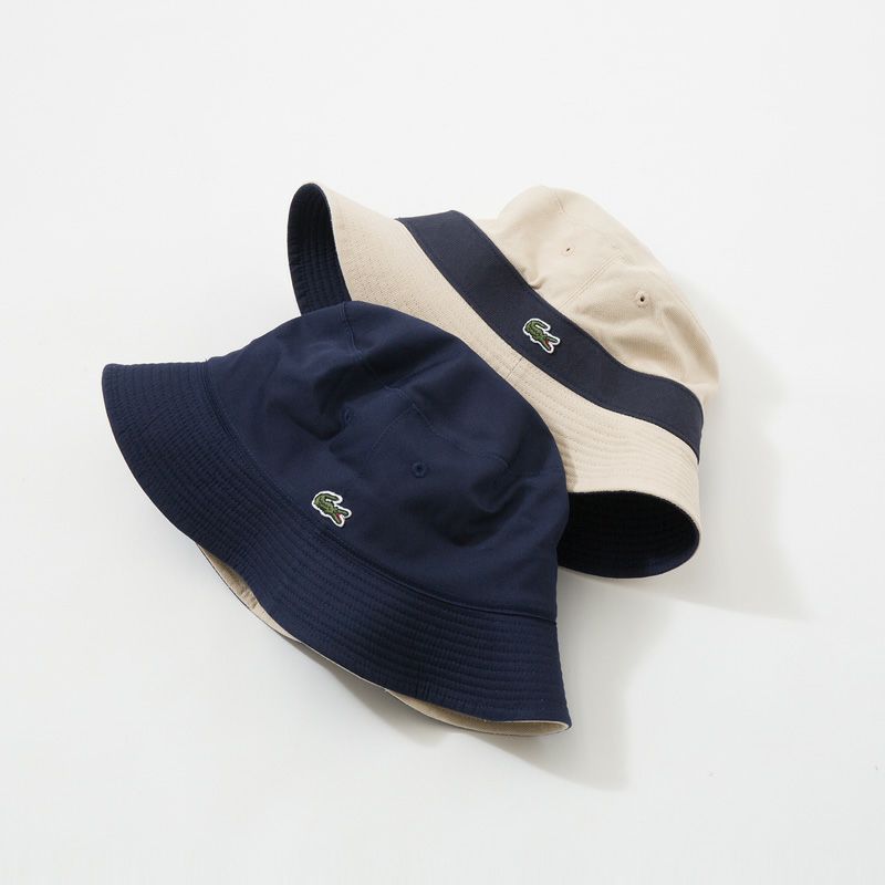 ■LACOSTE■ラコステ リバーシブルサファリハット □LACOSTE□ラコステ リバーシブルサファリハット unisex