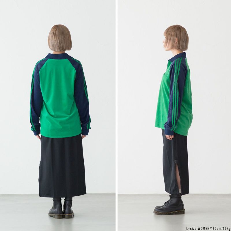 アディダス ジャージ ベロア 70S 長袖 ポロシャツ adidas