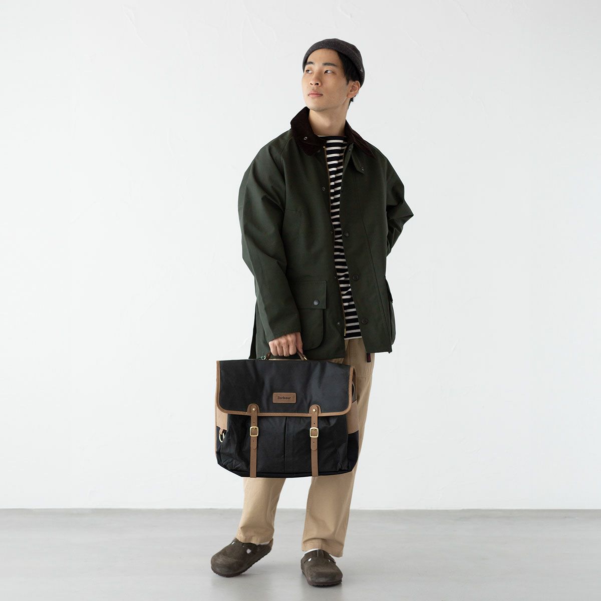 バブアー Barbour 130周年記念モデル メッセンジャー バッグ UBA0718