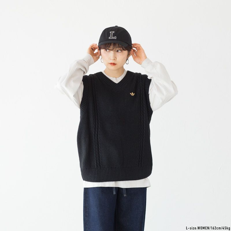 ✨レア✨ アディダス 70s ニットベスト adidas 70 adidas Originals アディダス オリジナルス 70S ニットベスト