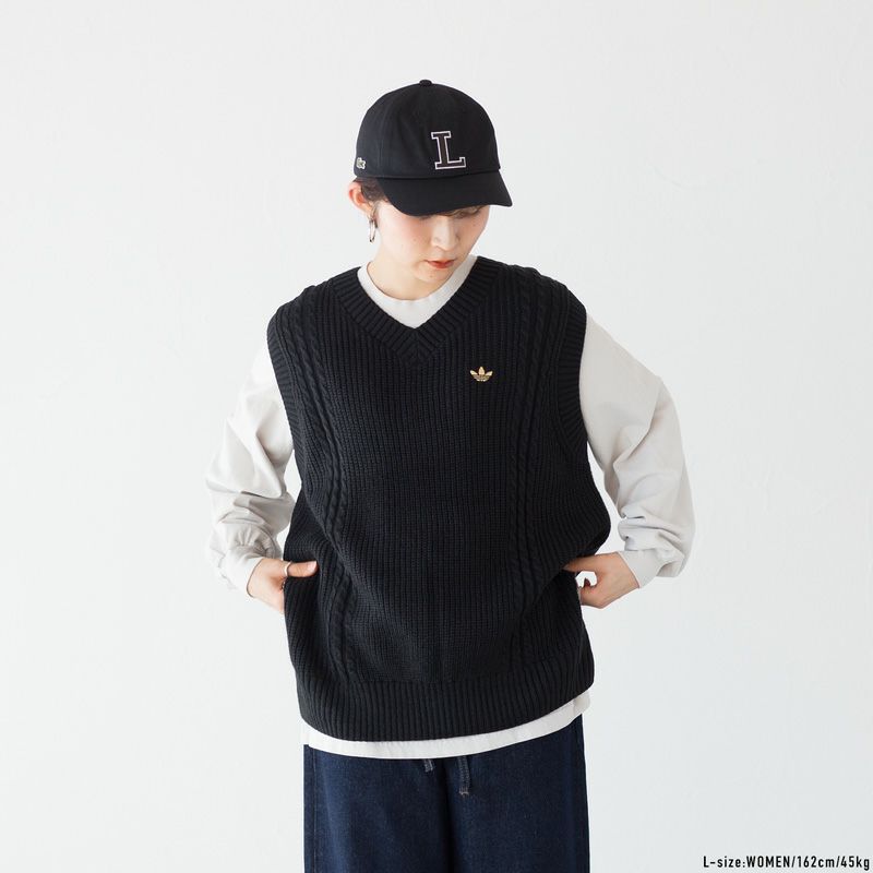 ✨レア✨ アディダス 70s ニットベスト adidas 70 アディダス オリジナルス 70S ニットベスト adidas Originals