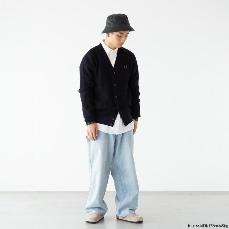 フレッドペリー　カーディガン　Mサイズ サイズ比較〉大人気「FRED PERRY」カーディガンをご紹介