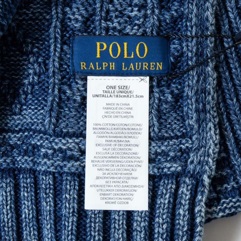 Polo Ralph Lauren☆コットンツイルカフタン インディゴ Polo Ralph Lauren men's cotton button-down collar shirt