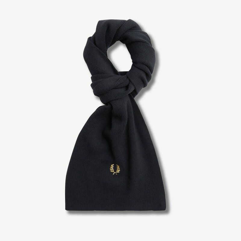 フレッドペリー マフラー FRED PERRY クラシック メリノ ウール