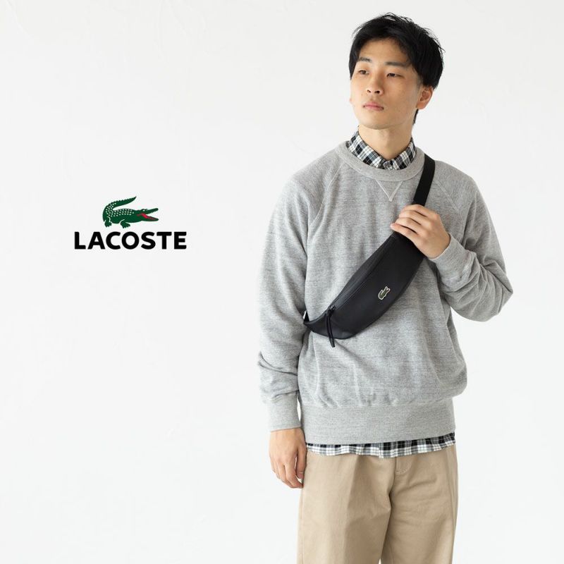 ラコステ LACOSTE LCSTアンリミテッド ウエストバッグ （ブルー