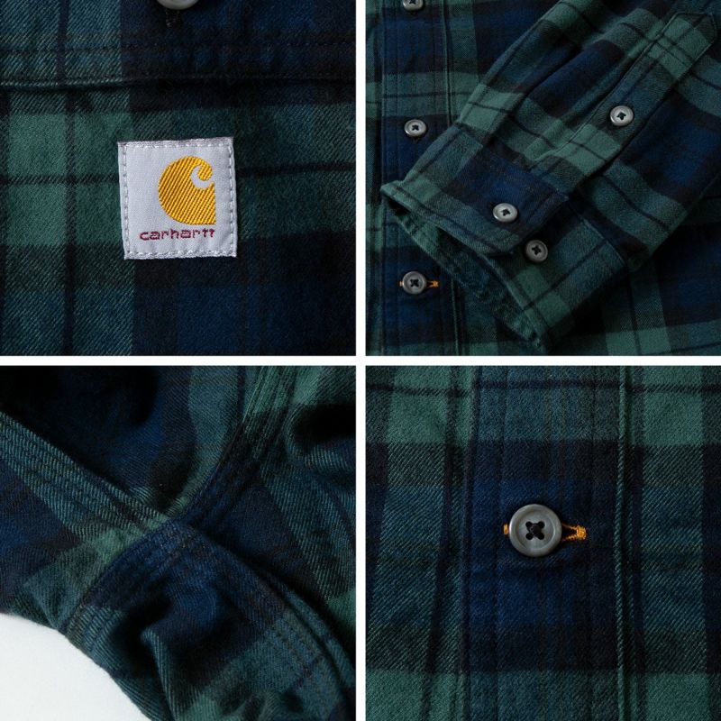 カーハート Carhartt ルーズフィット ヘビーウエイト フランネル