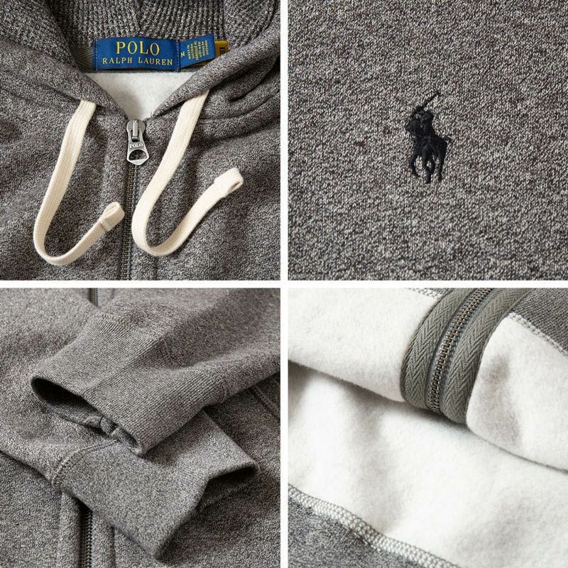 ポロ ラルフローレン フルジップ パーカー 裏起毛 POLO Ralph
