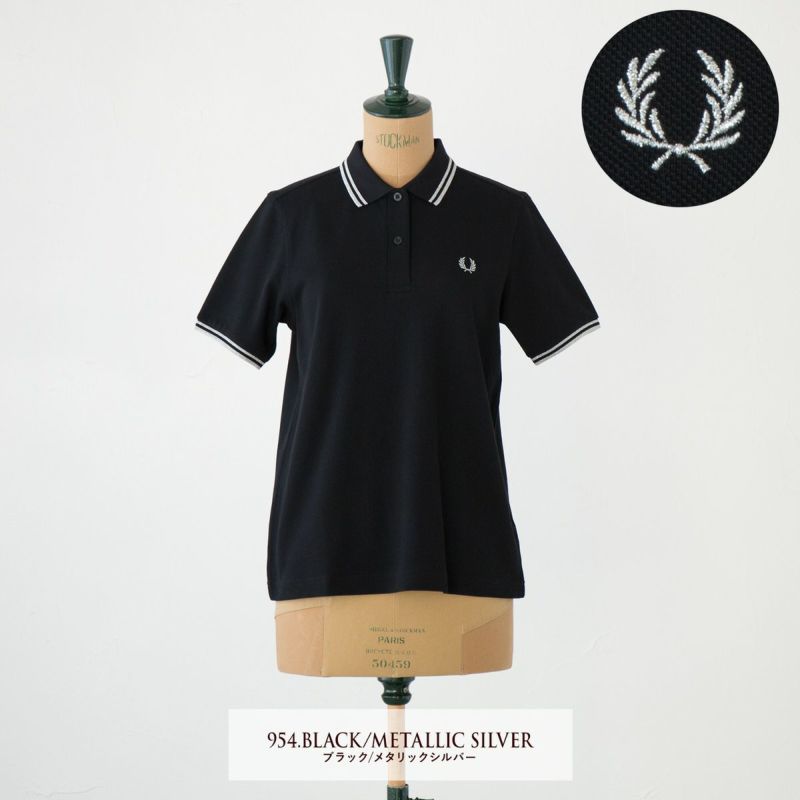 FRED PERRY フレッドペリー レディース ポロシャツ ポロ 半袖