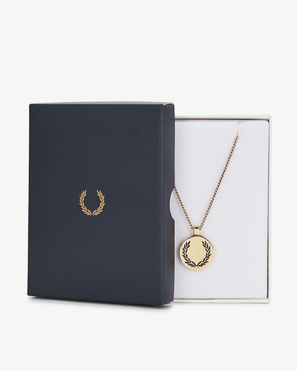 フレッドペリー FRED PERRY ローレルリース ペンダント ネックレス
