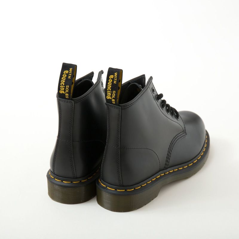 Dr Martens★101 INUCK★6ホール ブーツ★イエロー ステッチ ブーツ ドクターマーチン Dr.Martens 101イエローステッチ6
