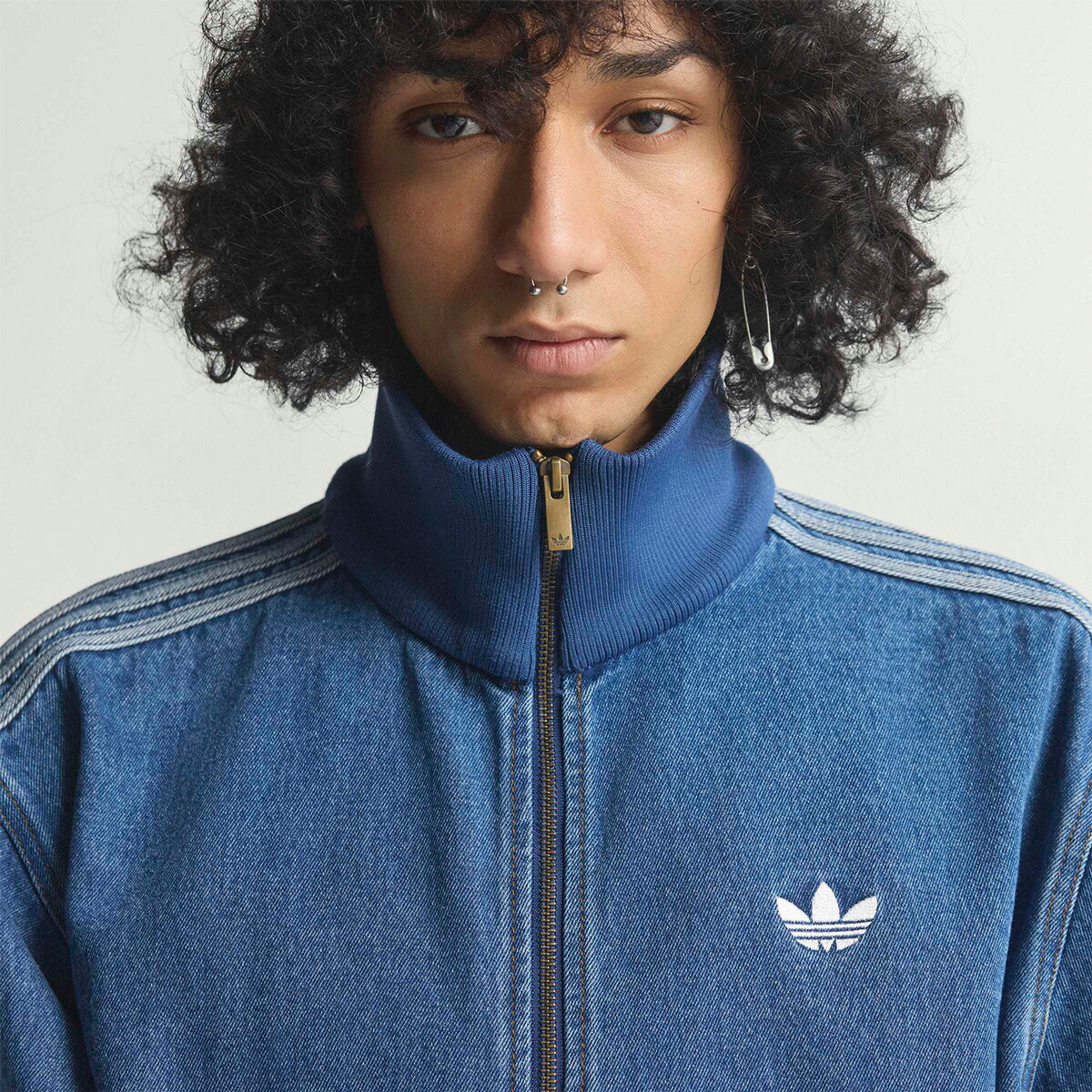 アディカラー デニム ファイヤーバード トラックトップ XL adidas アディカラー デニム ファイヤーバード トラックトップ
