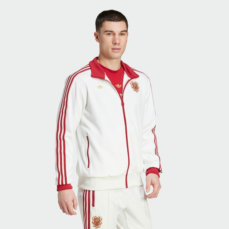 アディダス メキシコ サッカーエンブレム ジャージ 女性M 鷹 立襟 希少デザ adidas - アディダス メキシコ サッカーエンブレム ジャージ