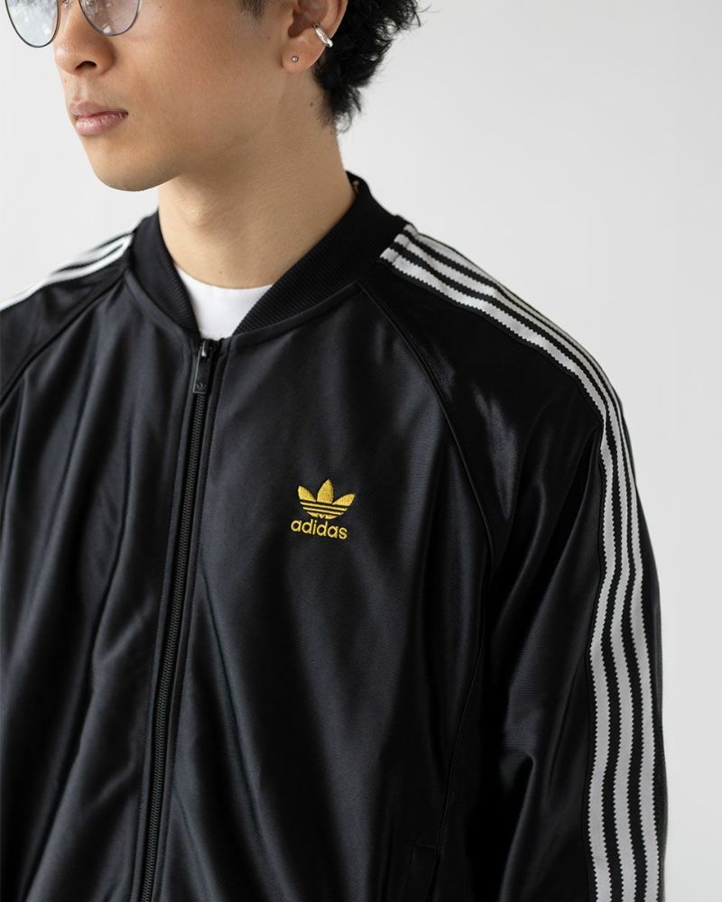 Amazon | [アディダス] スーパースター セットアップ 黒