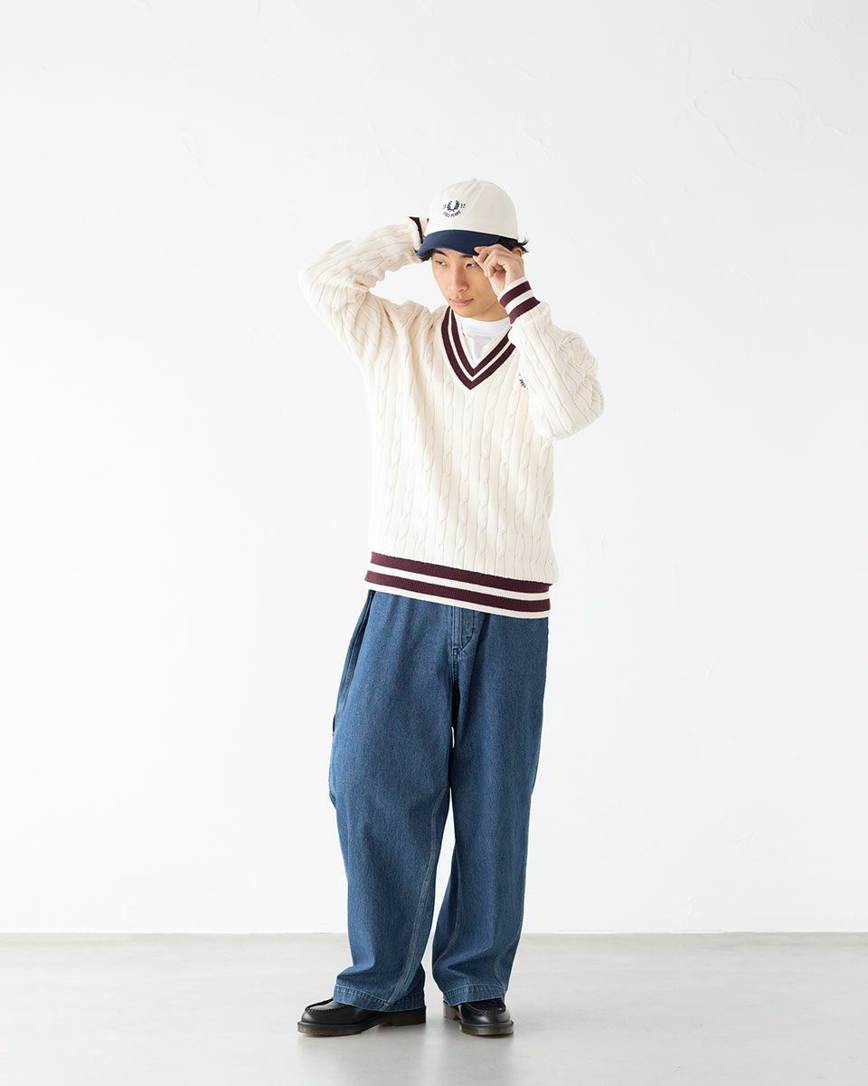 フレッドペリー FRED PERRY 1952 グラフィック ピケ キャップ HW9675