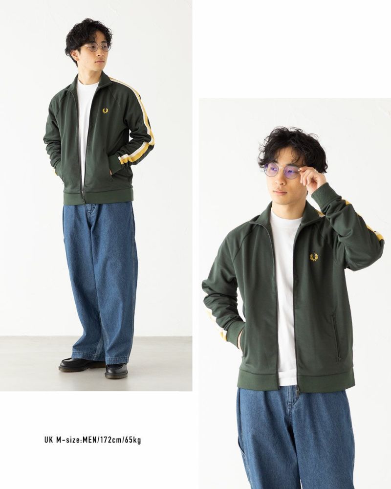 フレッドペリー J4575 トラックジャケット　ジャージ フレッドペリー ジャージ FRED PERRY ツーカラーテープ トラック