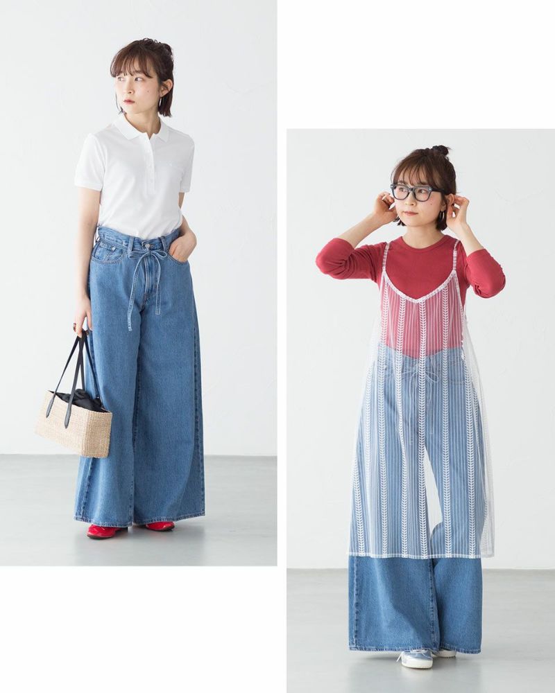 デニム・ジーパン Levi's JEANS (001T3) リーバイス XL スーパーワイド ジーンズ LEVI'S 001T3-0001