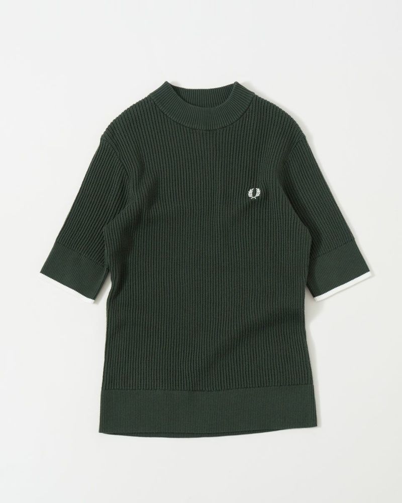 フレッドペリー メッシュ ニット Tシャツ FRED PERRY K9115