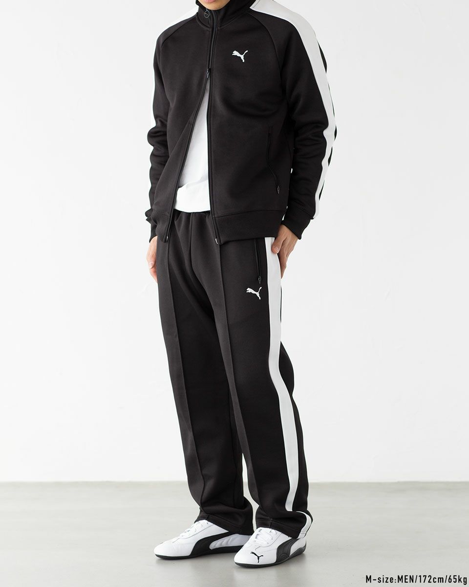 プーマジャージT7 PUMA（プーマ） ジャケット メンズ アイコニック T7 ダブル ニット