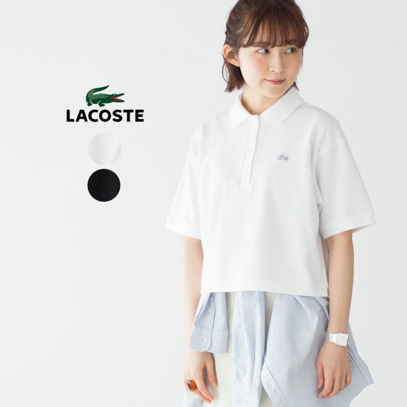 ラコステ 襟付きブラウス プリーツ 白 ホワイト 36 lacoste ラコステ 襟付きブラウス プリーツ 白 ホワイト 36 lacoste