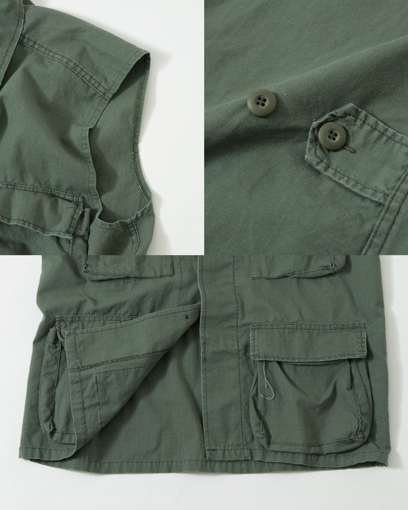 ロスコ ミリタリー BDU ノースリーブ ハード ウォッシュ ROTHCO レディース メンズ ベスト 楽天市場】ロスコ ミリタリー BDU ノースリーブ ハード