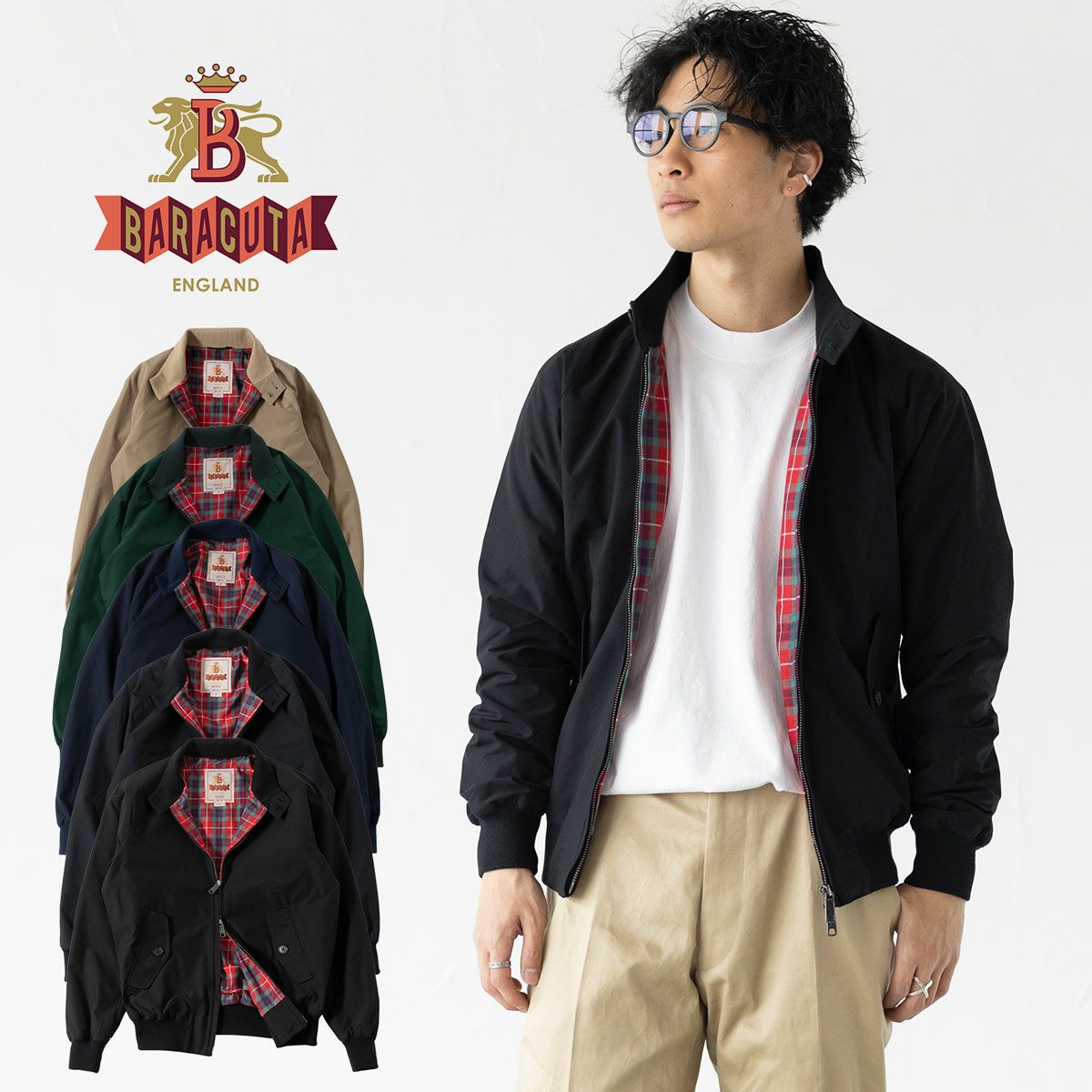 ラリー　RALEIGH バラクータジャケット ３色セット ラリー RALEIGH バラクータジャケット 3色セット 楽天市場】 Baracuta