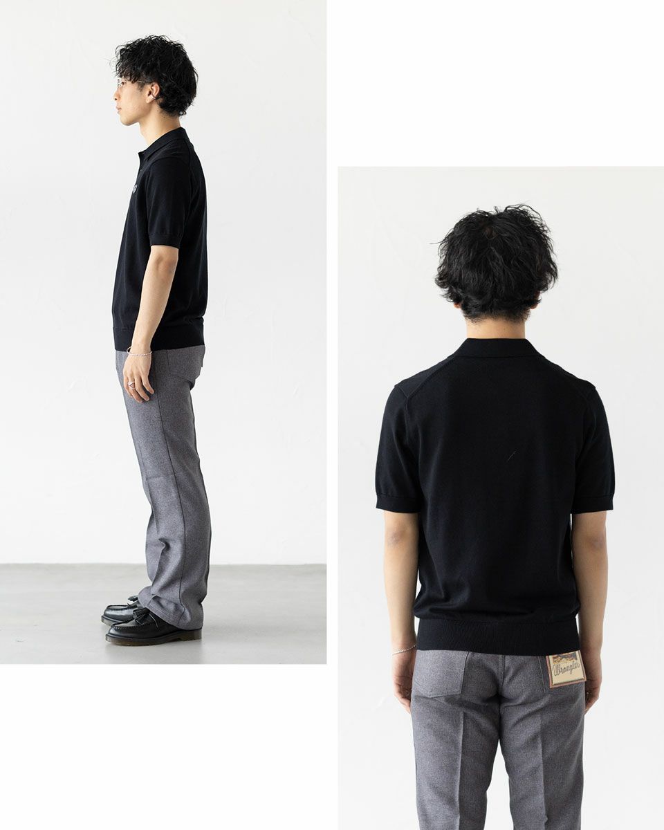 フレッドペリー ニット ポロシャツ FRED PERRY ニット シャツ K9725