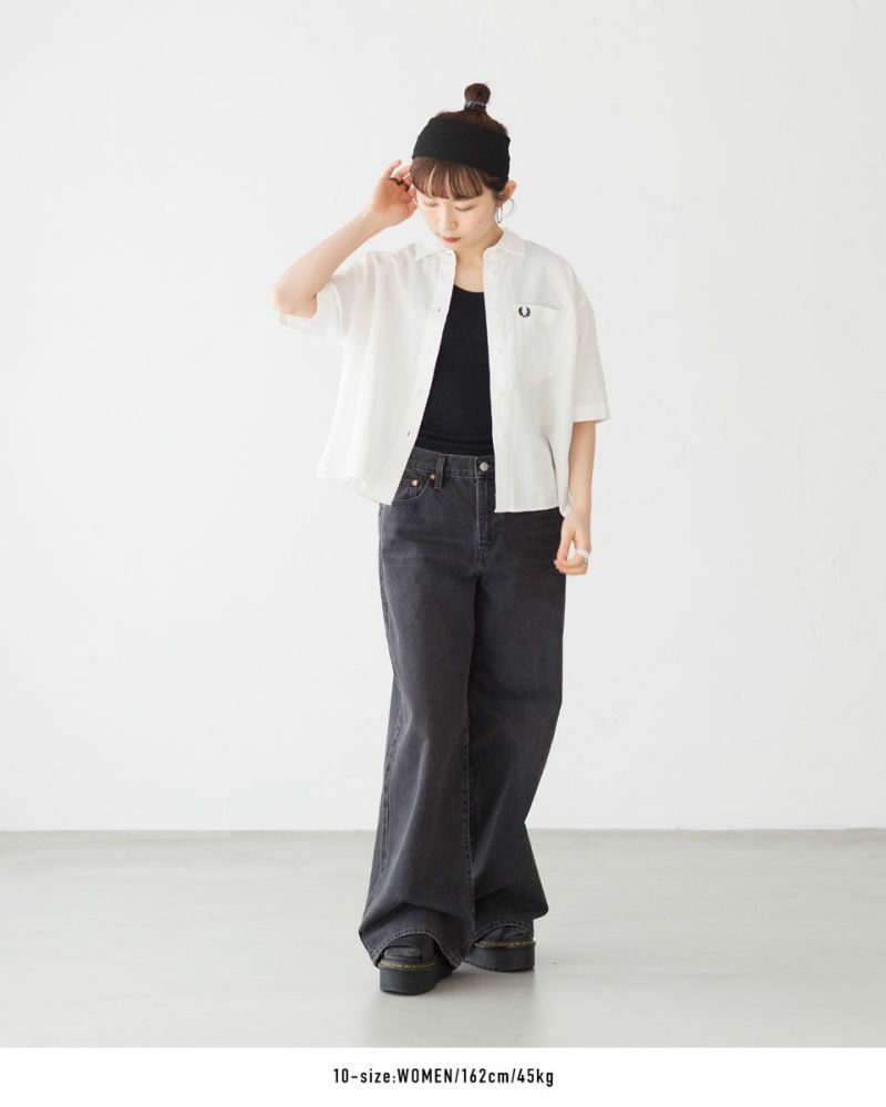 フレッドペリー シアサッカー シャツ FRED PERRY G9179