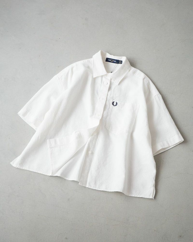 フレッドペリー シアサッカー シャツ FRED PERRY G9179