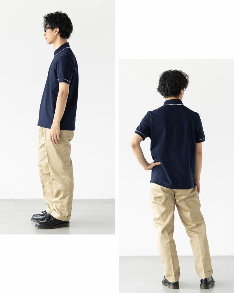 配色パイピング比翼ポロシャツ PH0796 - ラコステ（LACOSTE