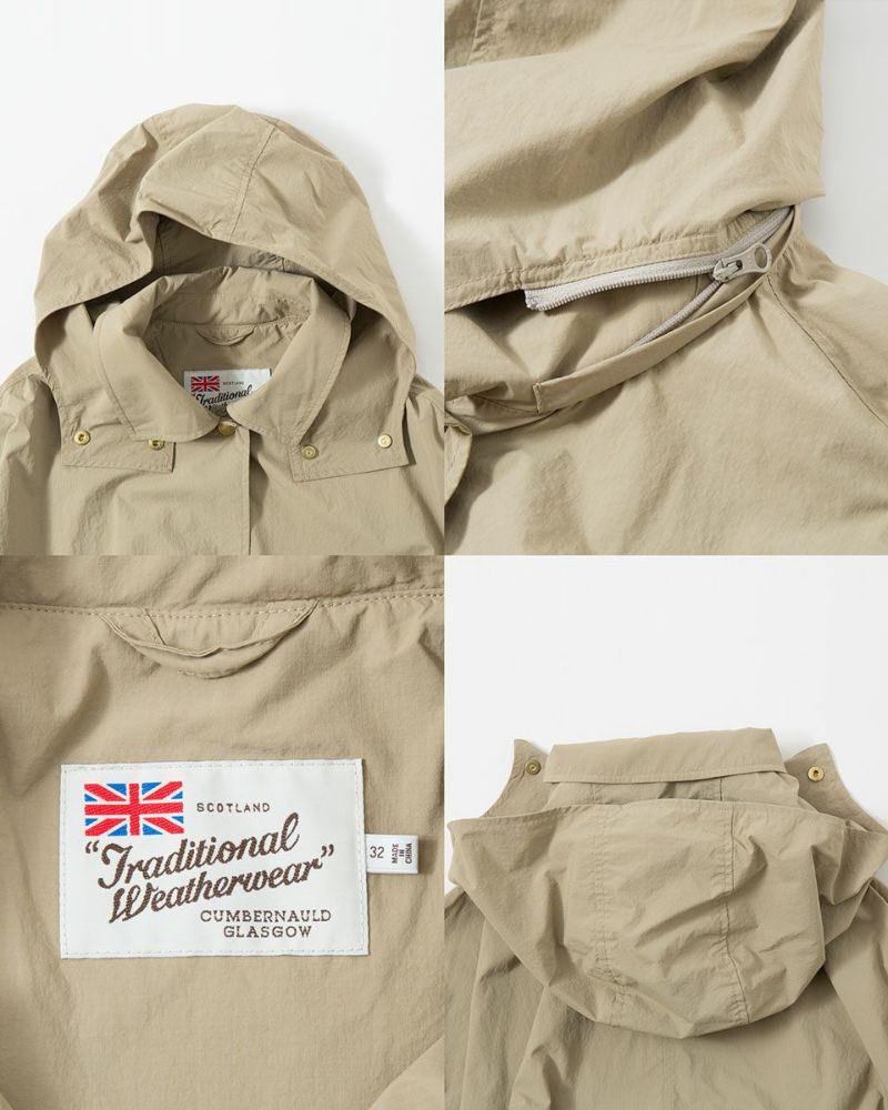 トラディショナルウェザーウェア　パッカブルマールトンフード　XS 楽天市場】Traditional Weatherwear トラディショナルウェザー