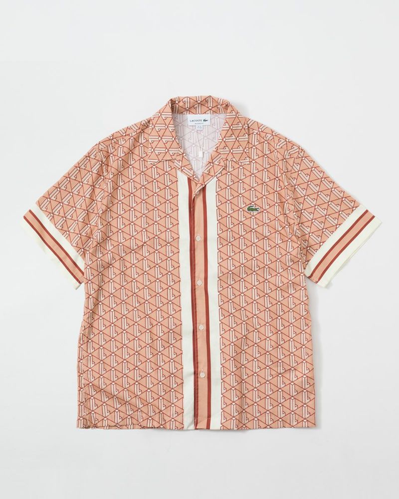 Lacoste ストレトカットモノクラムシャツ CH90940 GIQ sh4710-031-fn.