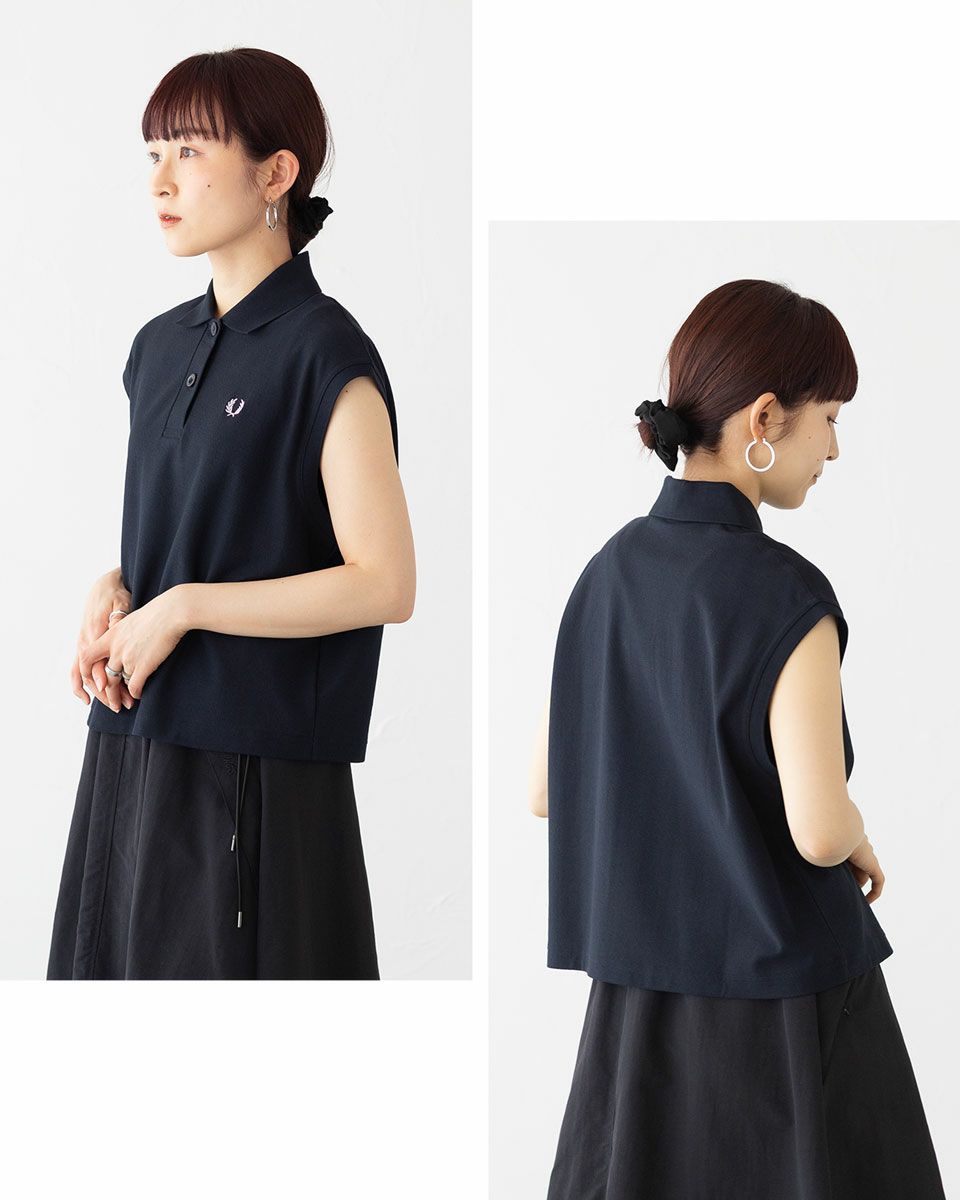 フレッドペリー 半袖ポロシャツ シルキーピーチ フレッドペリー（FRED PERRY）（レディース）半袖ポロシャツ