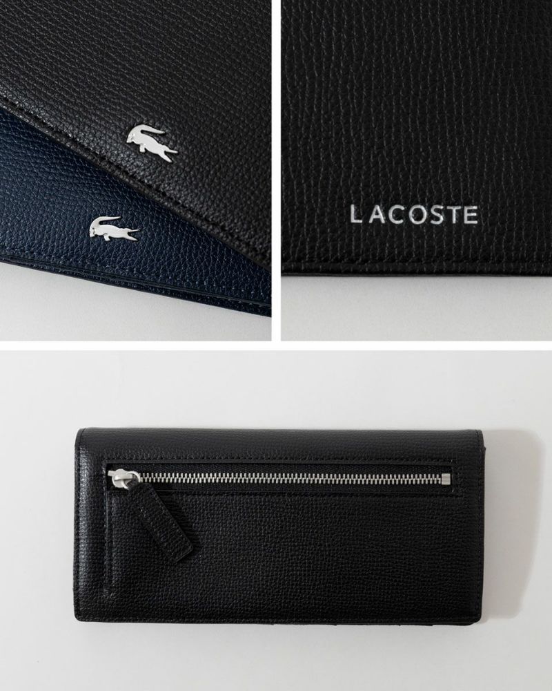 ラコステ ロングウォレット LACOSTE NH1603KP レザー 長財布