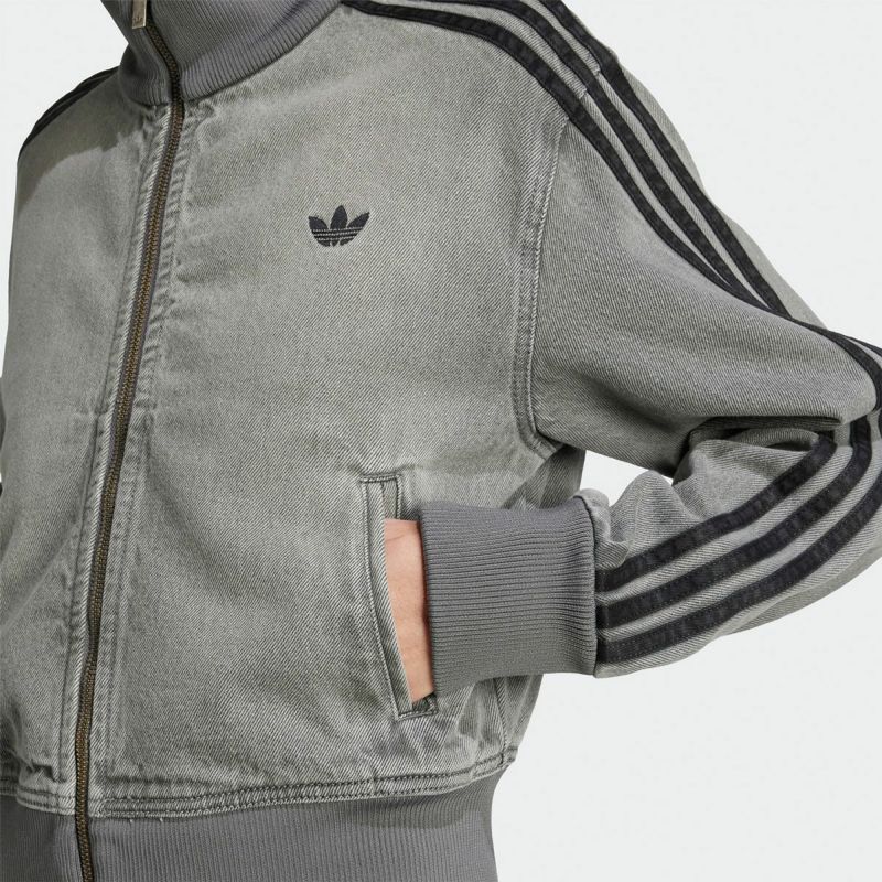 adidasアディカラー デニムレディース アディダス ジャージ トラックトップ アディダス アディカラー デニム トラックトップ - ブルー