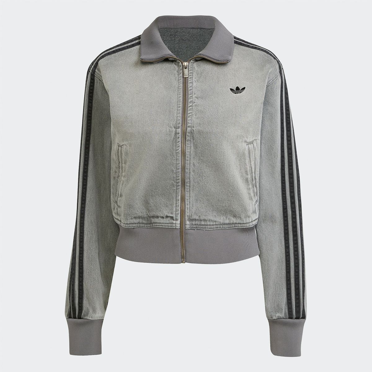 アディダス レディース アディカラー デニム トラックトップ adidas