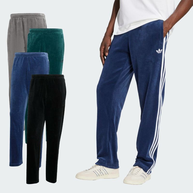 adidas ベロア　ジャージ　トラックパンツ ベロア トラックパンツ / アディダスオリジナルス adidas