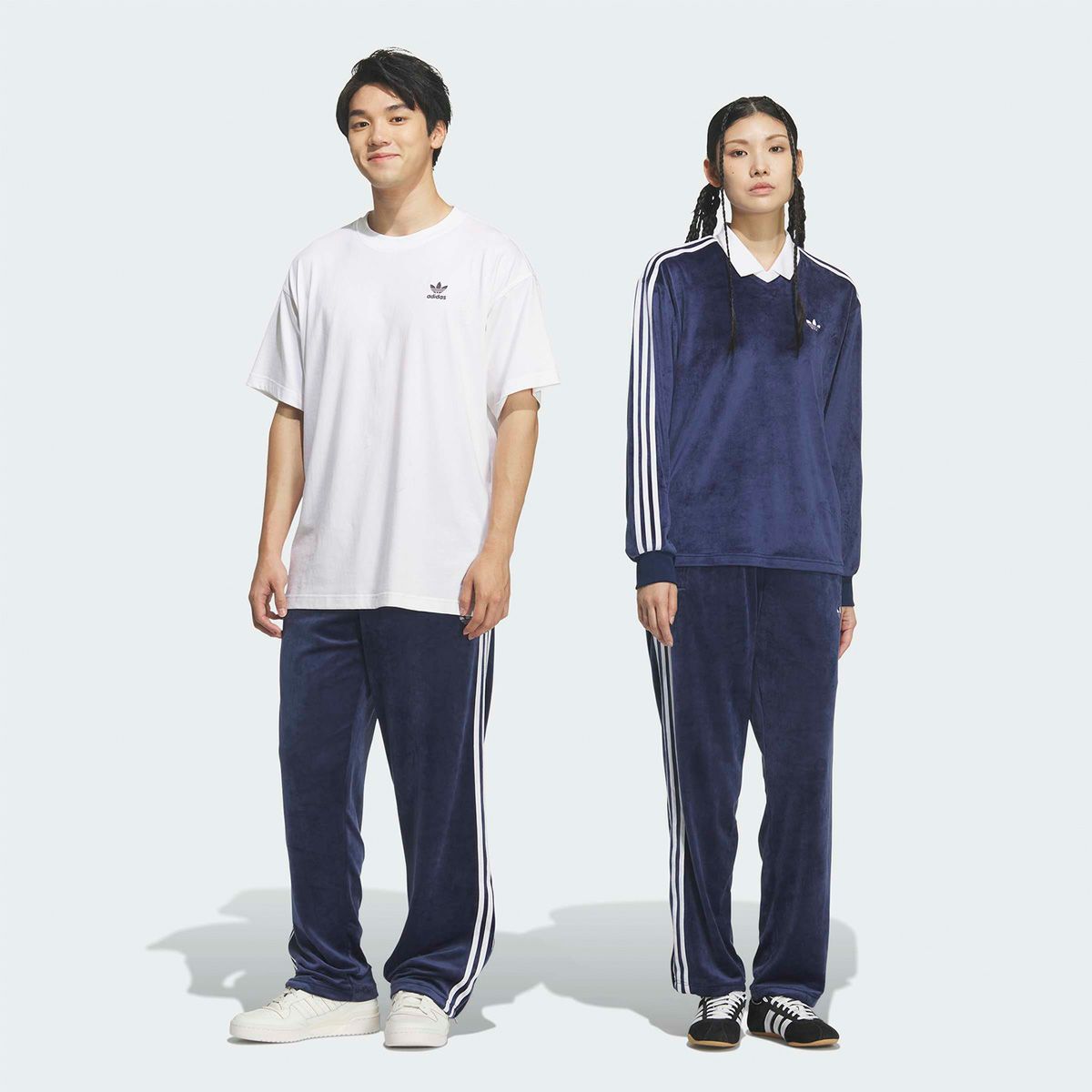 adidas ベロア ジャージ セットアップ ハート - メルカリ adidas ベロア　ジャージ　セットアップ　ハート